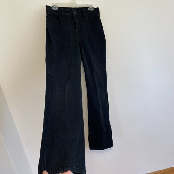 NOT YOUR DAUGHTERS JEANS NYDJ Barbara Bootcut Jeans Dark Wash Five Pocket sz 10 - Picture 11 of 16